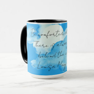 Mug "Nuages" avec Louisa May Alcott citation Café