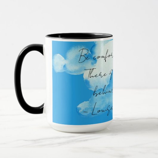 Mug "Nuages" avec Louisa May Allégation café (Gauche)