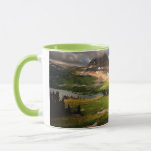 Mug Nuages balayant par des montagnes