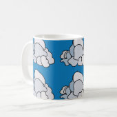 Mug Nuages Blancs (Devant gauche)