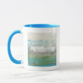 Mug Nuages Blancs Surplombant Un Beau Paysage (Gauche)