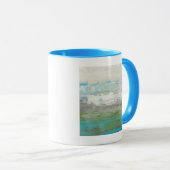 Mug Nuages Blancs Surplombant Un Beau Paysage (Devant droit)