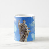 Mug Nuages bleus sculptés romains (Centre)