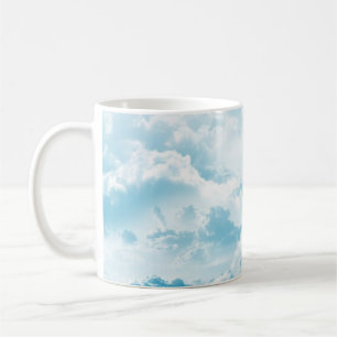 Mug Nuages ciel cartographier images vectorielles