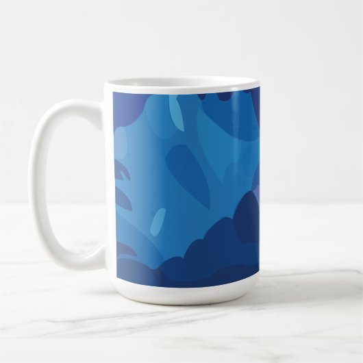 Mug Nuages colorés d'orage (Gauche)