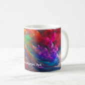 Mug Nuages colorés PMART (Devant droit)