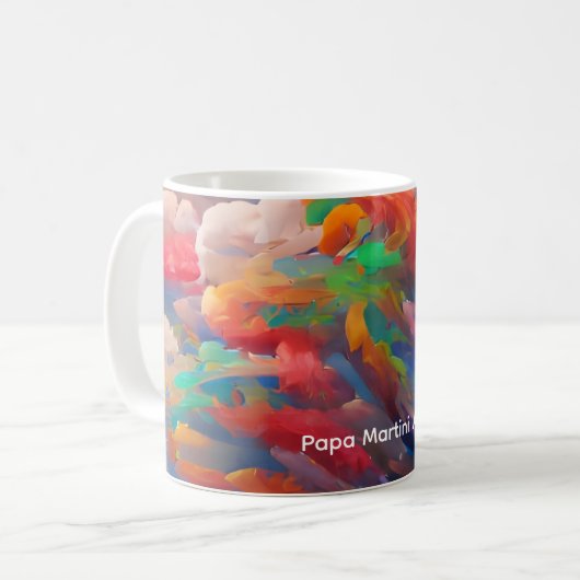 Mug Nuages colorés PMART (Devant gauche)