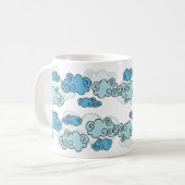 Mug Nuages de Celtic de bande dessinée (Devant gauche)