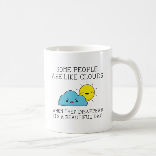 Mug Nuages de gens (Droite)
