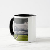 Mug Nuages de routes et de tempêtes, région rurale de  (Devant gauche)
