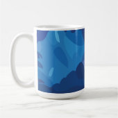 Mug Nuages de tempête colorés (Gauche)