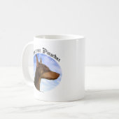 Mug Nuages Doberman Pinscher (Devant gauche)