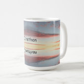 Mug - Nuages du coucher du soleil (Devant droit)
