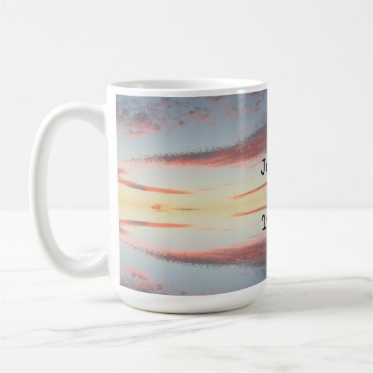 Mug - Nuages du coucher du soleil (Gauche)