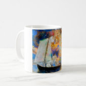 Mug Nuages fleuris, Redon (Devant gauche)