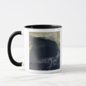 Mug Nuages ondulés au-dessus de la mer d'Oman (Gauche)