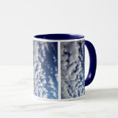 Mug Nuages Puffy Sur Ciel Bleu (Devant droit)