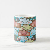 Mug Nuages souriants colorés (Centre)