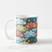 Mug Nuages souriants colorés (Gauche)