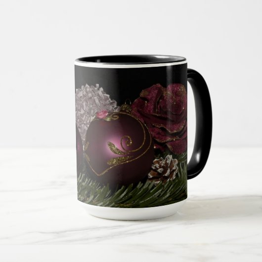 Mug Nuances de pourpre (Devant droit)