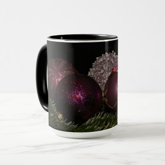 Mug Nuances de pourpre (Devant gauche)