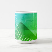 Mug Nuances de vert bleu (Centre)
