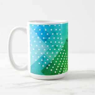 Mug Nuances de vert bleu