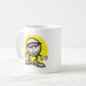 Mug Nuances de volleyball (Devant gauche)