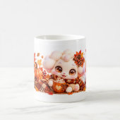 Mug Nubi automne mignon modifiable (Centre)
