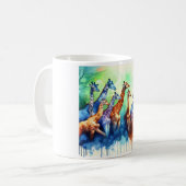 Mug Nubian Giraffes AREF2202 - Watercolor (Devant gauche)
