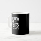 Mug Nuc Med Tech Nuclear Medicine Technician Mom (Devant gauche)