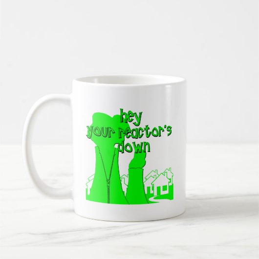 Mug Nucléaire drôle (Gauche)
