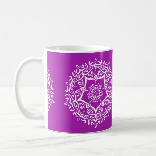 Mug Nudibranche Mandala (Gauche)