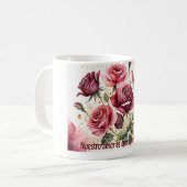 Mug 'Nuestro amor es como una rosa eterna (Devant gauche)