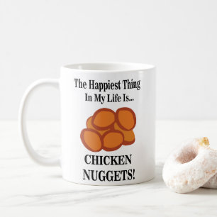 Mug Nugget de poulet Fast Food Drôle