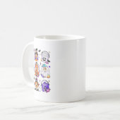 Mug Nuggets de poulet Citrouille Halloween 90's Vintag (Devant gauche)