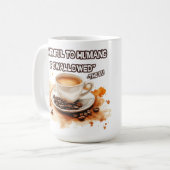 Mug "Nuisible aux humains s'ils sont avalés" (Devant gauche)