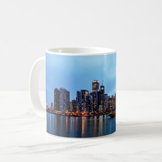 Mug Nuit À Navy Pier (Devant gauche)