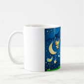 Mug Nuit avec musique et oiseaux (Gauche)