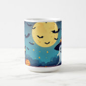 Mug Nuit de citrouille avec fantôme 🎃 (Centre)