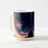 Mug Nuit de feu Dragon Scape (Devant gauche)