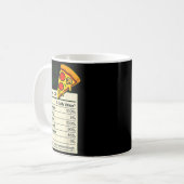 Mug Nuit de l'amant de Zza Drôle Faits nutritionnels C (Devant gauche)