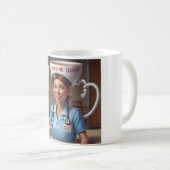 Mug Nuit de l'infirmière Shift : Accumulez votre passi (Devant droit)