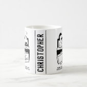 Mug Nuit de noces pour les jeunes mariés (Centre)