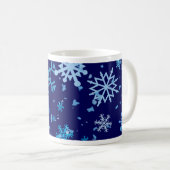Mug Nuit de Noël neige (Devant droit)