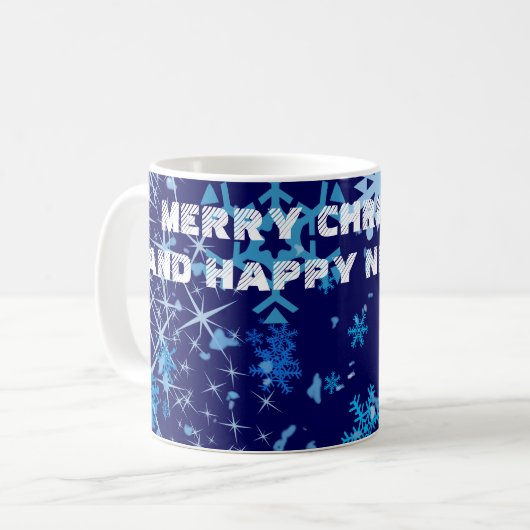 Mug Nuit de Noël neige (Devant gauche)
