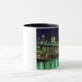 Mug Nuit de pont de Brooklyn @ (Centre)