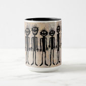 Mug Nuit des Gigglers à pied Petroglyph (Centre)