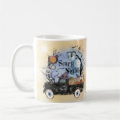 Mug Nuit d'Halloween effrayant (Gauche)