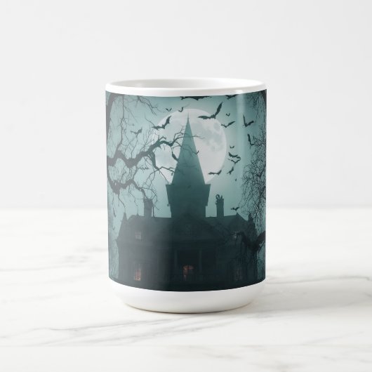 Mug Nuit éffrayante avec Jack-o'Lanterns (Centre)